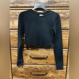 Til You Collapse Crop Workout Shirt